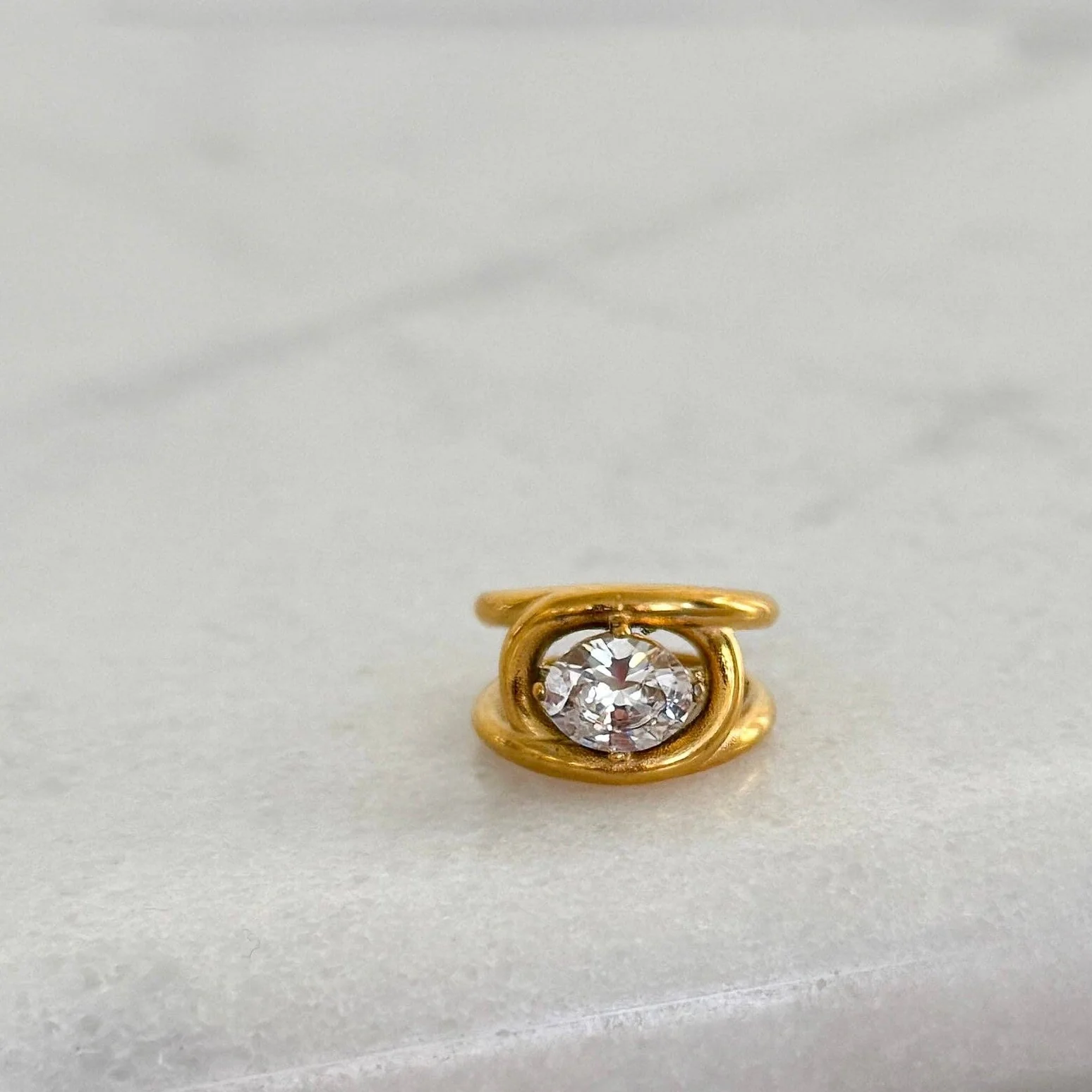 Statement Solitaire Ring