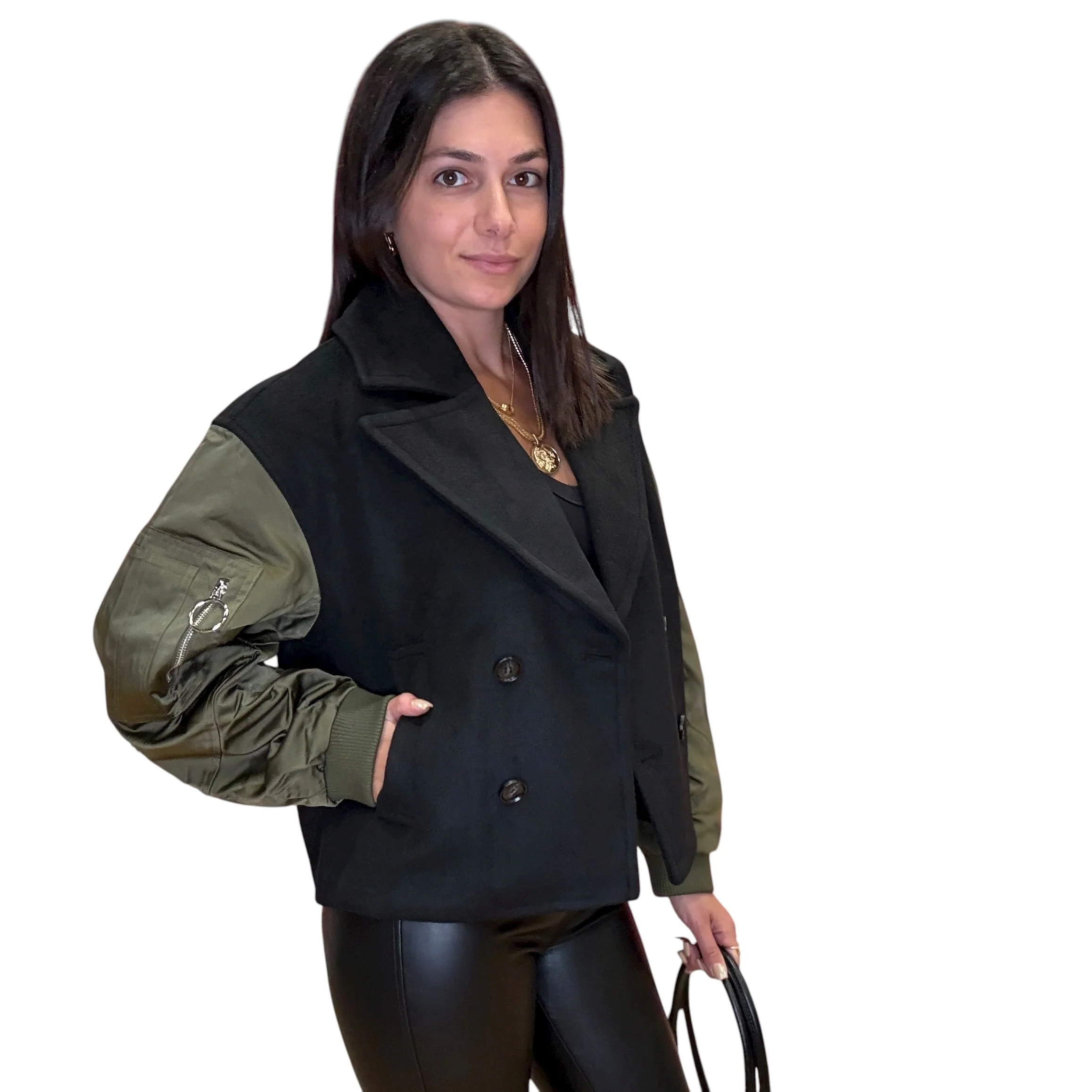 Tanner Bomber Pea Coat - RbL puppeT