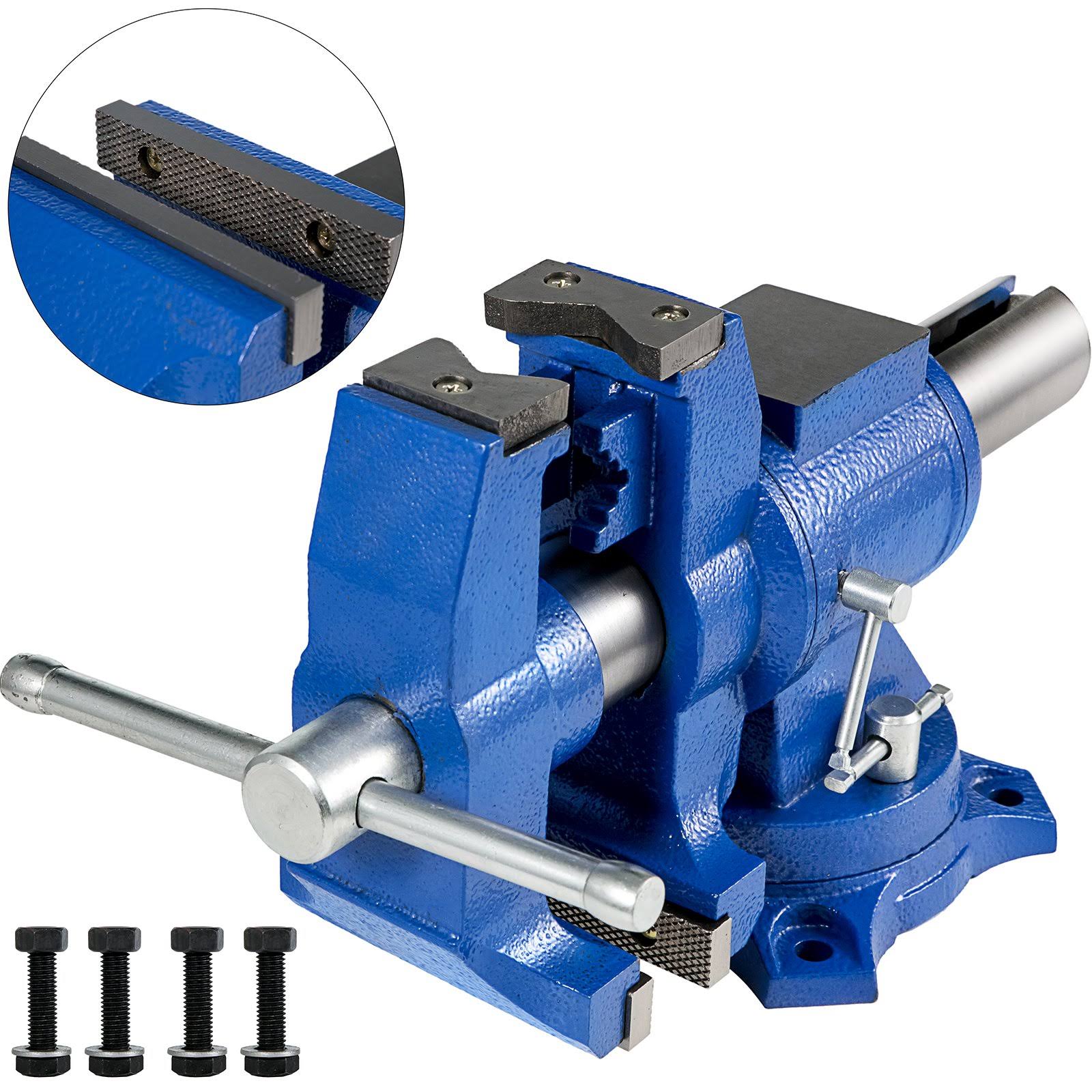 Vevor Multipurpose Vise 5-Inch Bench Vise 360-Degree Rotation Clamp on ...