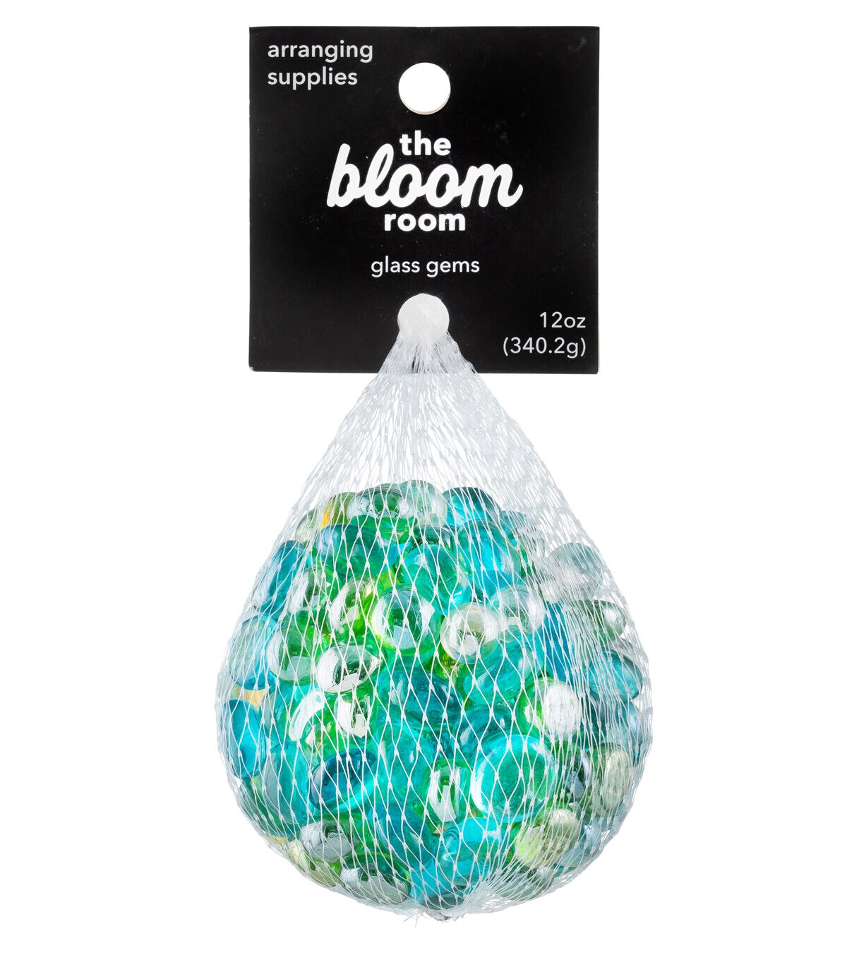 12oz Mermaid Glass Gem Bowl Fillers by Bloom Room