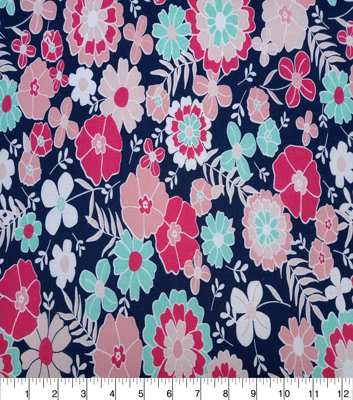 Large Floral Quilt Cotton Fabric by Quilter's Showcase