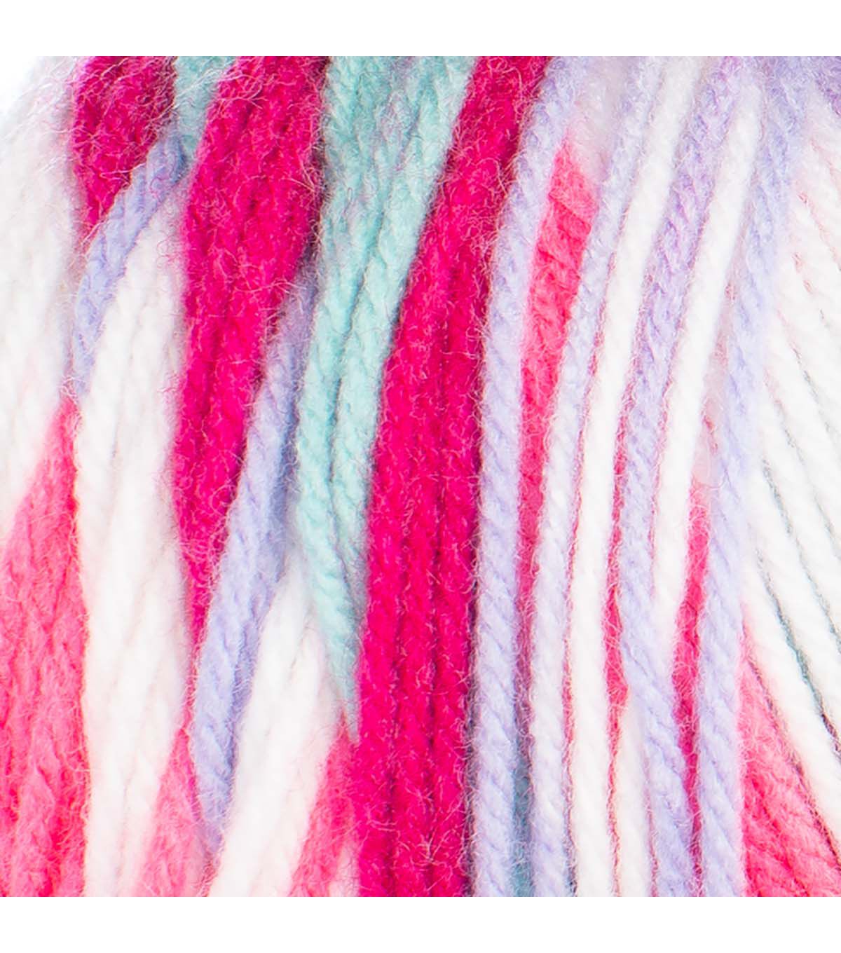 Red Heart All in One Granny Square 417yds Worsted Cotton Yarn 6 Bundle