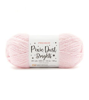 Premier Yarns Pixie Dust Brights 251yds Worsted Polyester Yarn