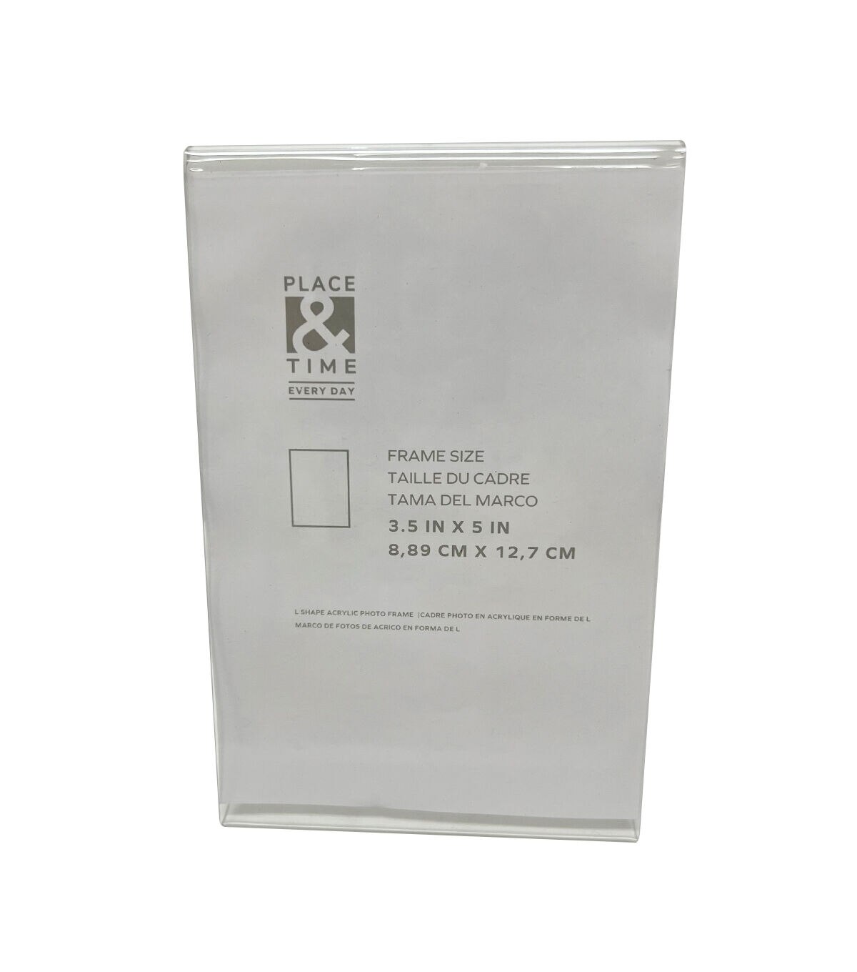 3.5 x 5 Acrylic Tabletop Picture Frame by Place & Time
