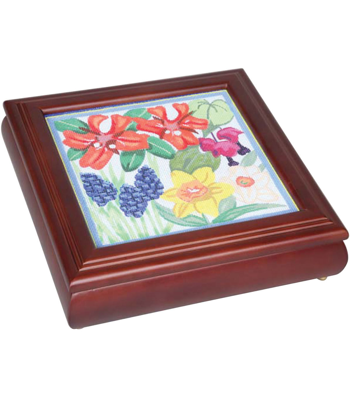 Sudberry House 9.5 x 9.5 Mahogany Carol's Fancywork Embroidery Frame