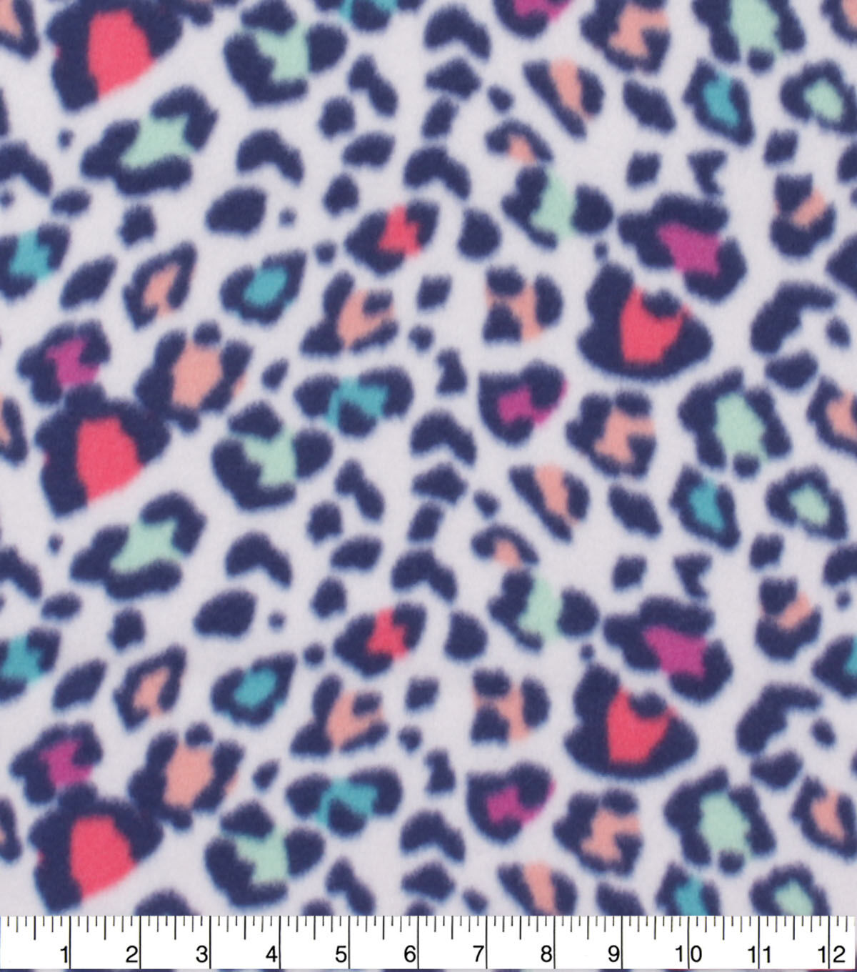 Cheetah Pop Blizzard Fleece Fabric