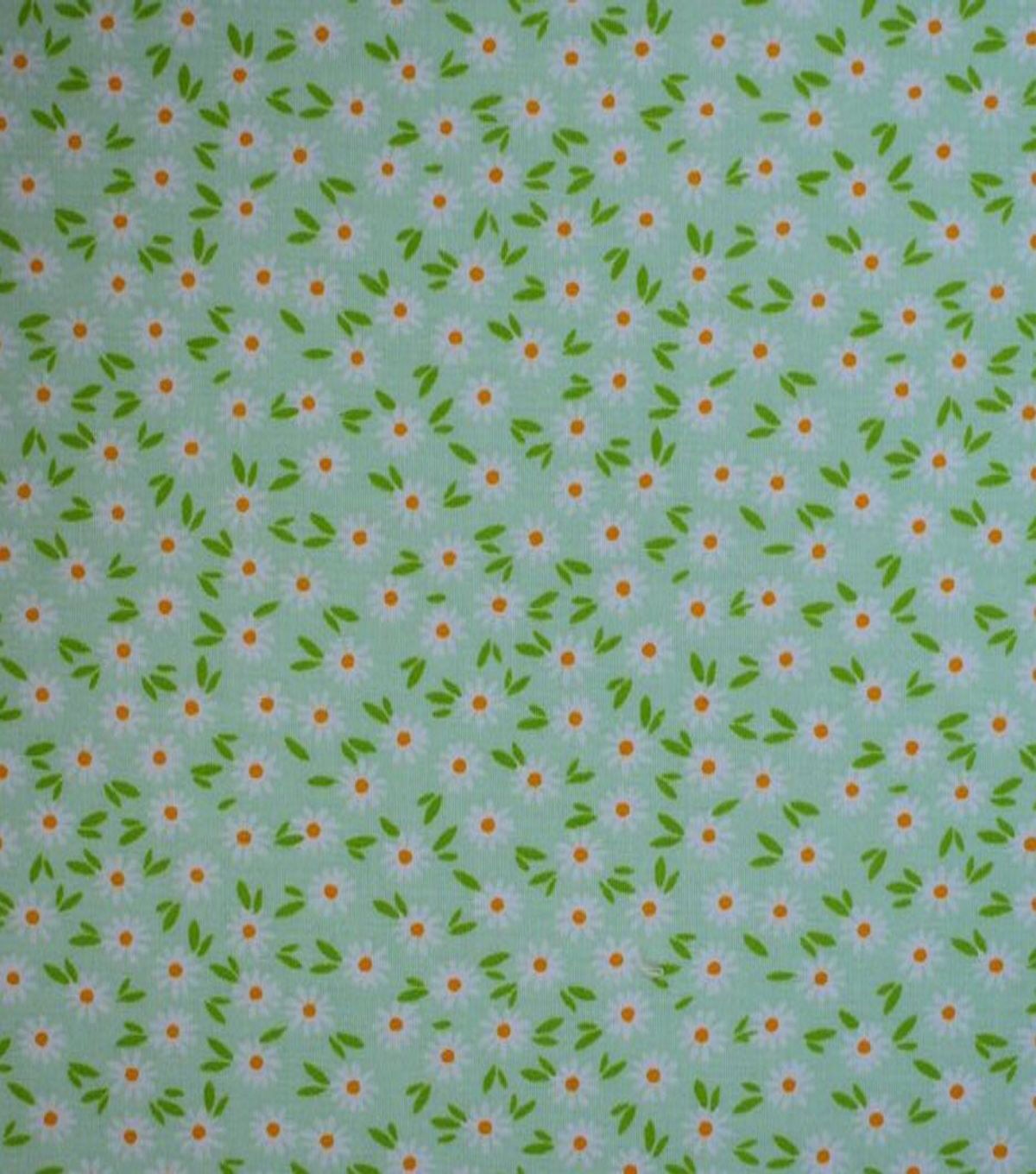Packed Ditsy Floral on Mint Quilt Cotton Fabric by Quilter's Showcase