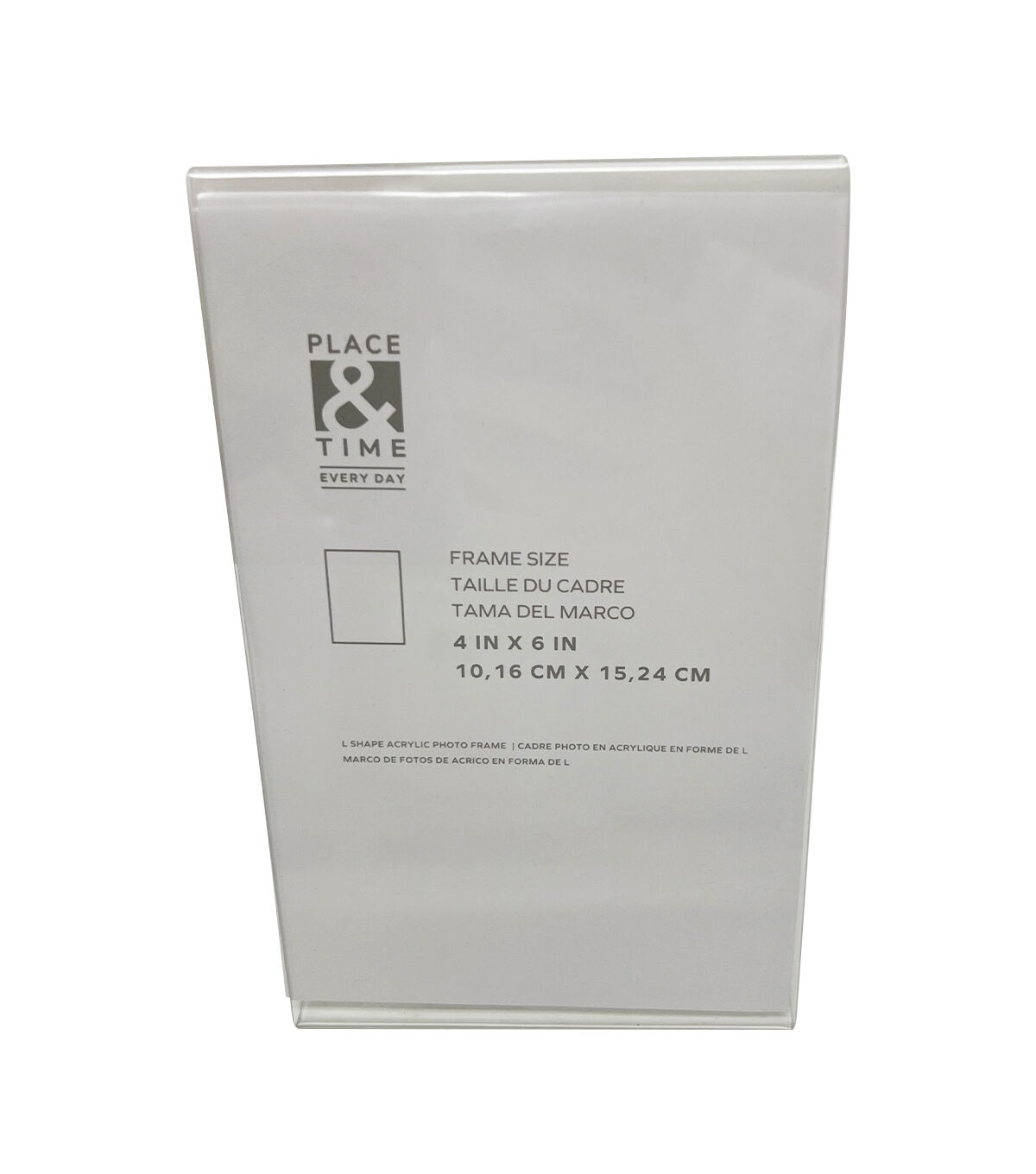 4 x 6 Acrylic Tabletop Picture Frame by Place & Time