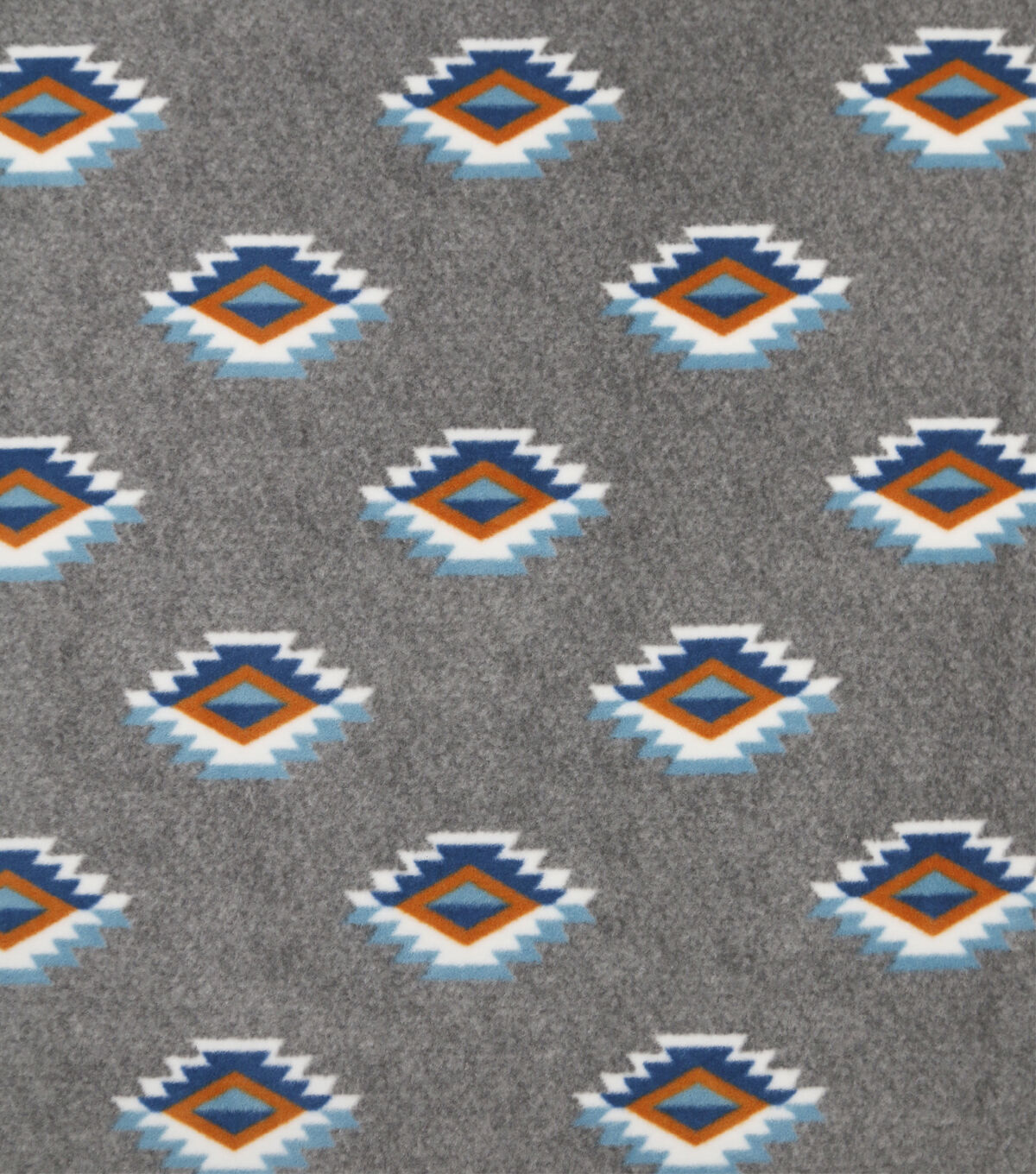 Southwest Aztec Stamp Luxe Fleece Fabric