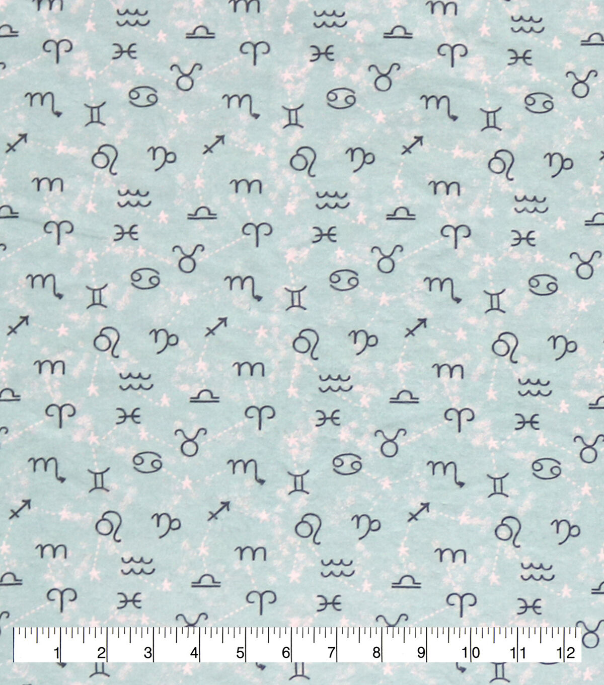Zodiac Sign Contellations Super Snuggle Flannel Fabric