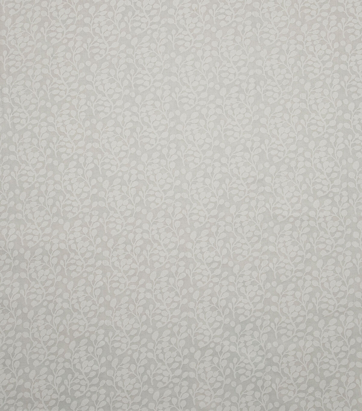 White Leafy Vines Quilt Cotton Fabric by Keepsake Calico