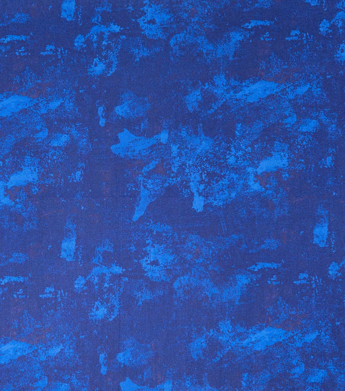 Dark Blue Tonal Quilt Cotton Fabric by Keepsake Calico