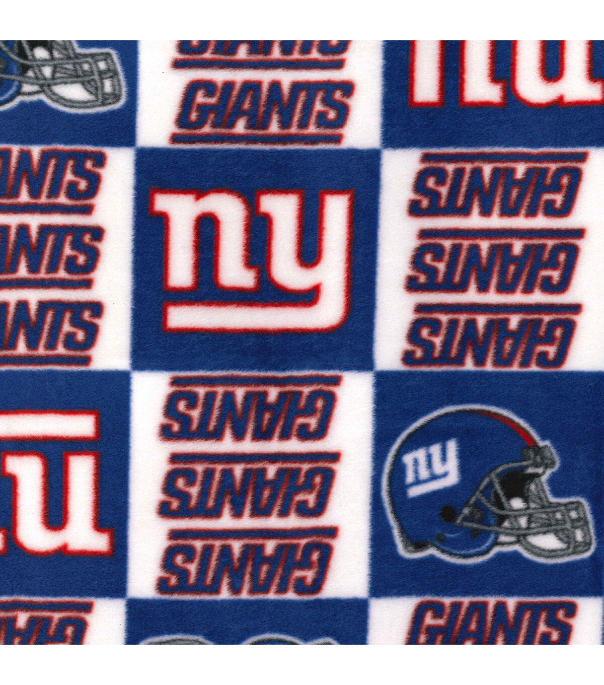 Fabric Traditions New York Giants Fleece Fabric Logo
