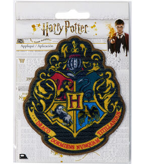 Warner Brothers 4 Warner Brother Harry Potter Shield Iron On Patch