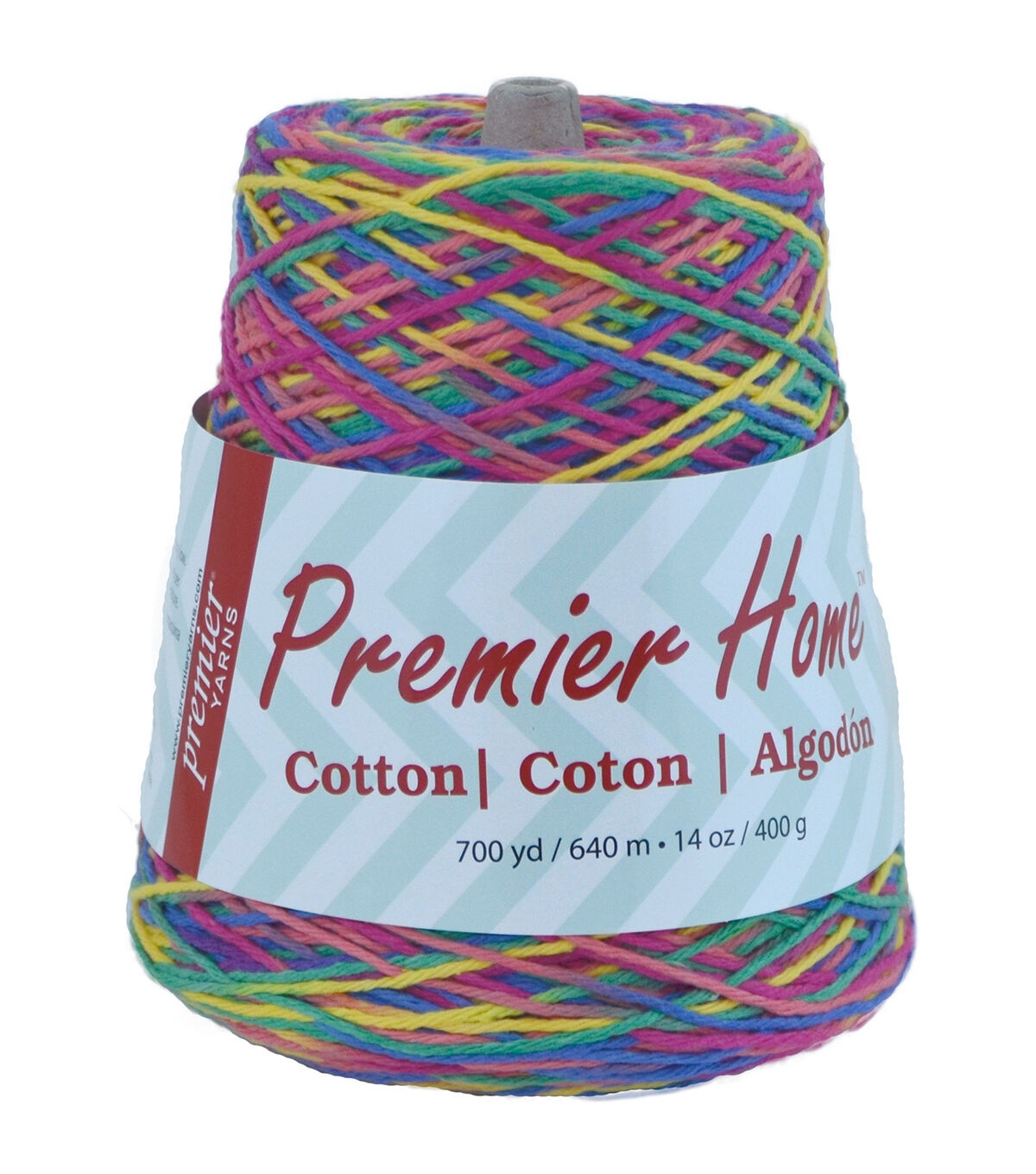 Premier Yarns Home Cotton Multi Cone 700yds Worsted Cotton Yarn