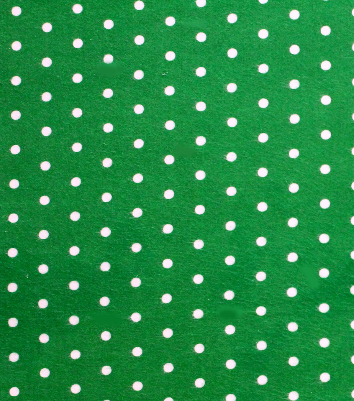 White Dots Super Snuggle Flannel Fabric