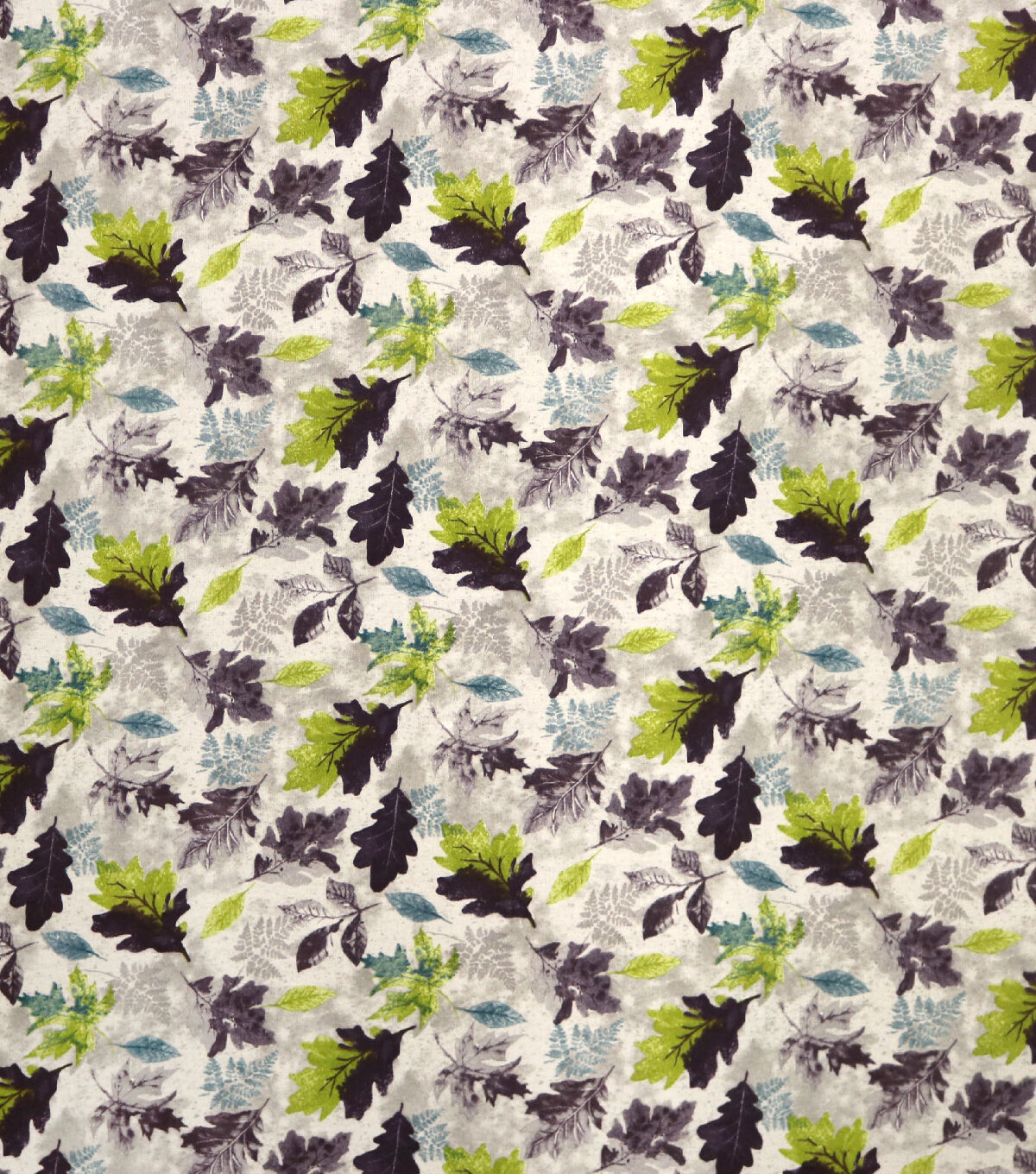 Repeating Leaves Super Snuggle Flannel Fabric