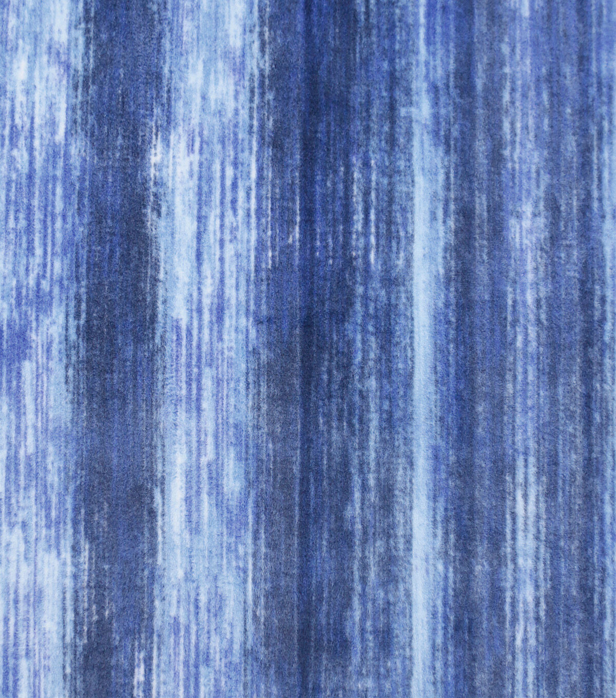 Tonal Blue Luxe Fleece Fabric
