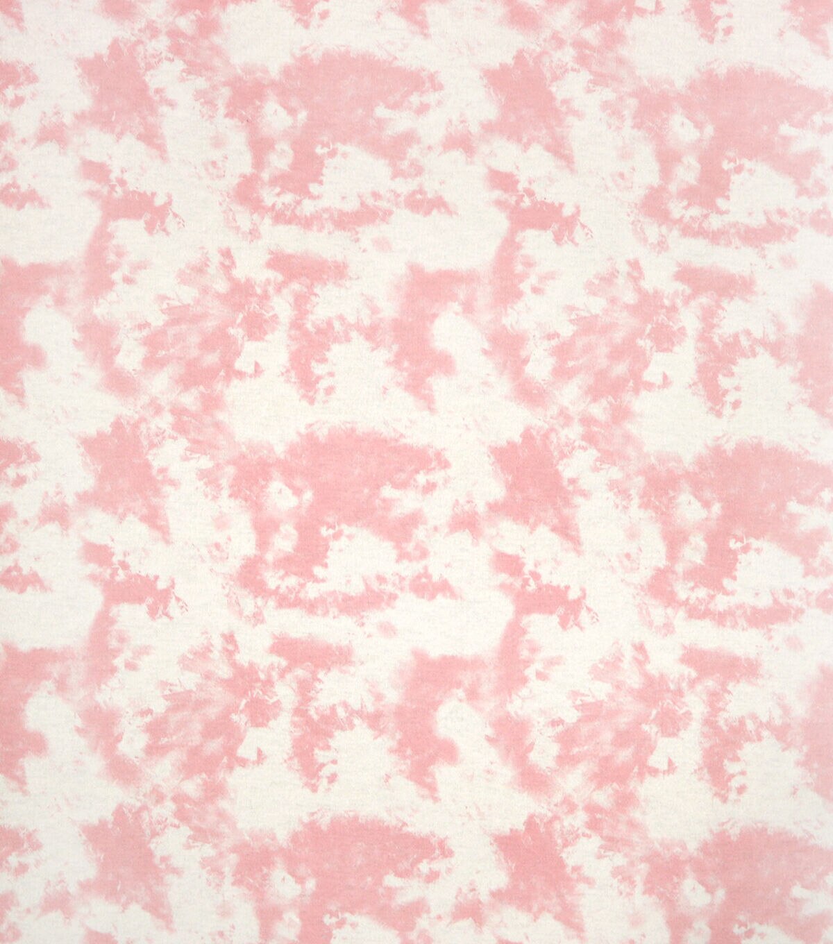 Light Pink Tie Dye Super Snuggle Flannel Fabric