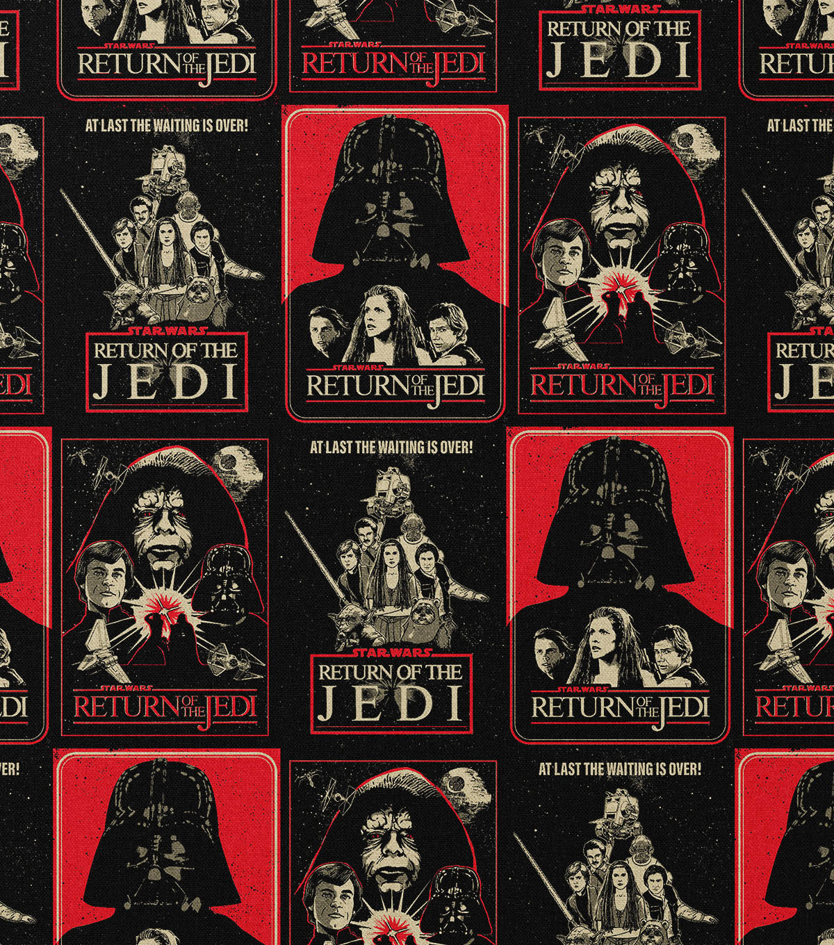 Star Wars VI Poster Darth Cotton Fabric