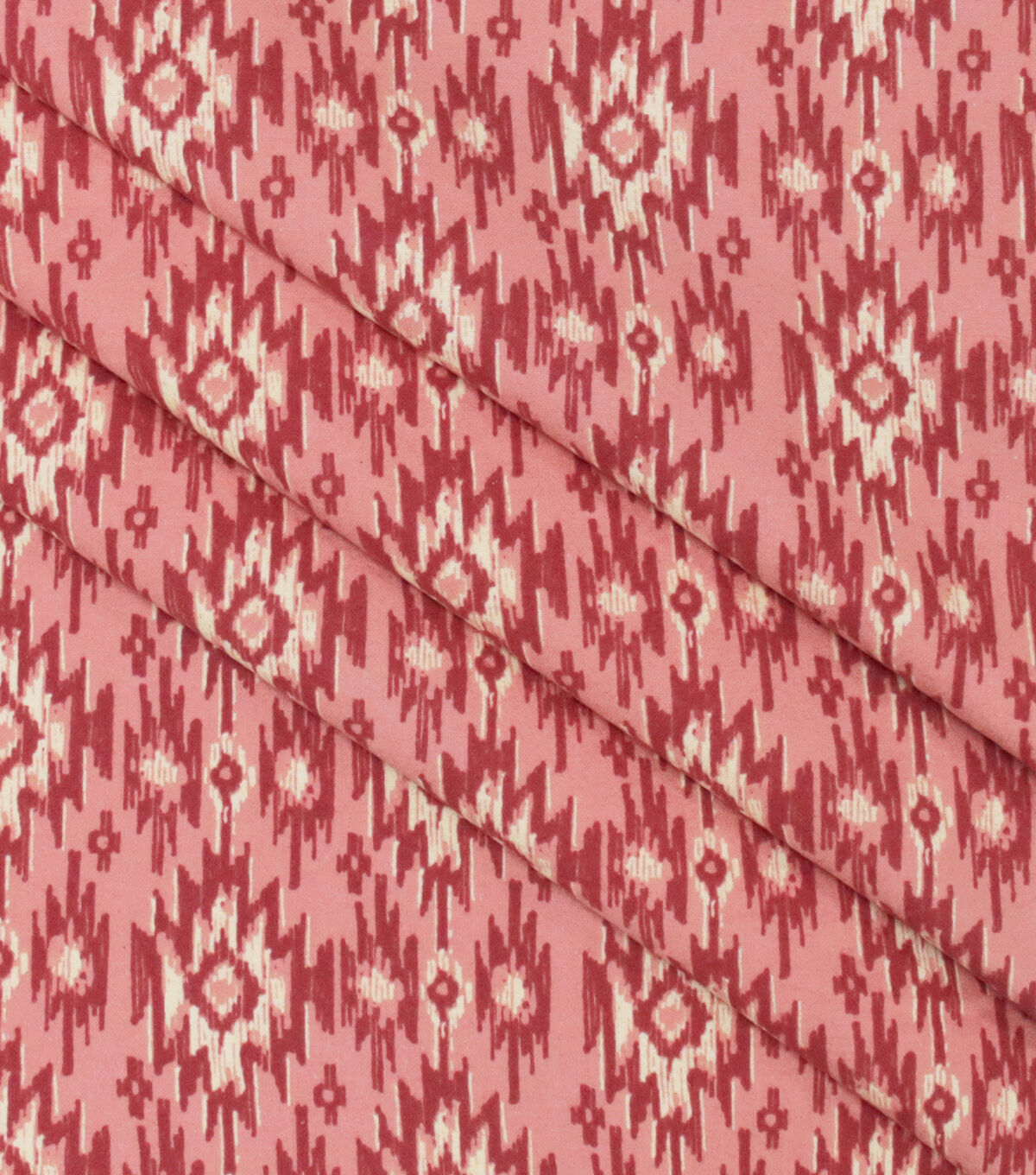 Red Aztec Allover Super Snuggle Flannel Fabric