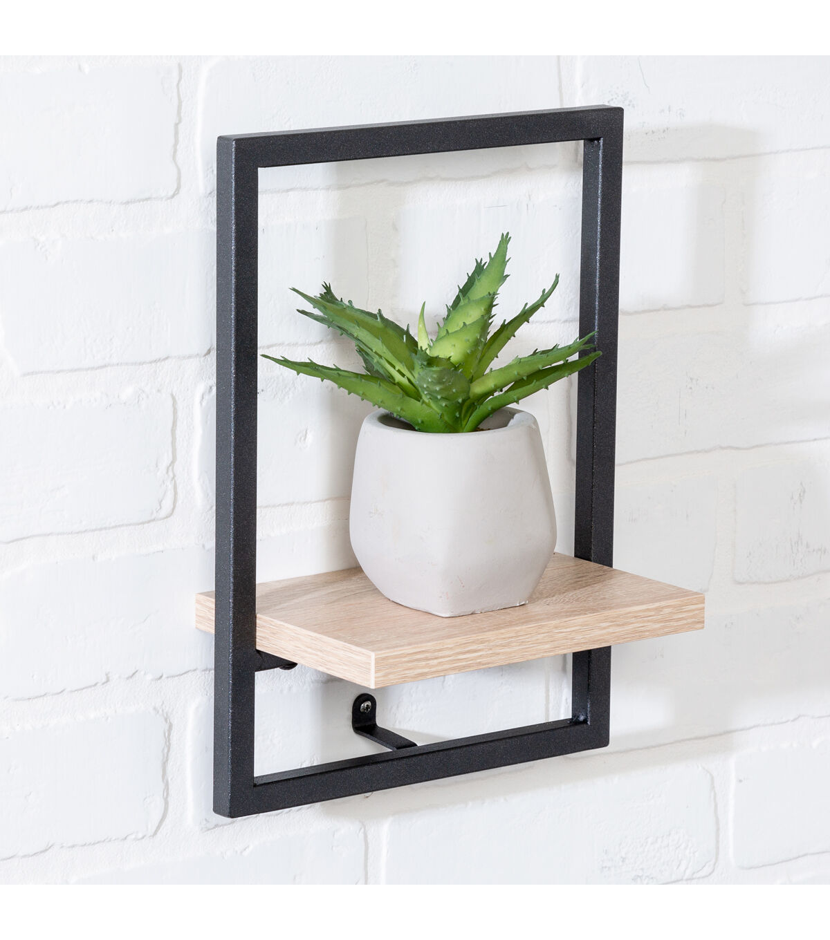 Honey Can Do 8.1 Vertical Floating Wall Shelf