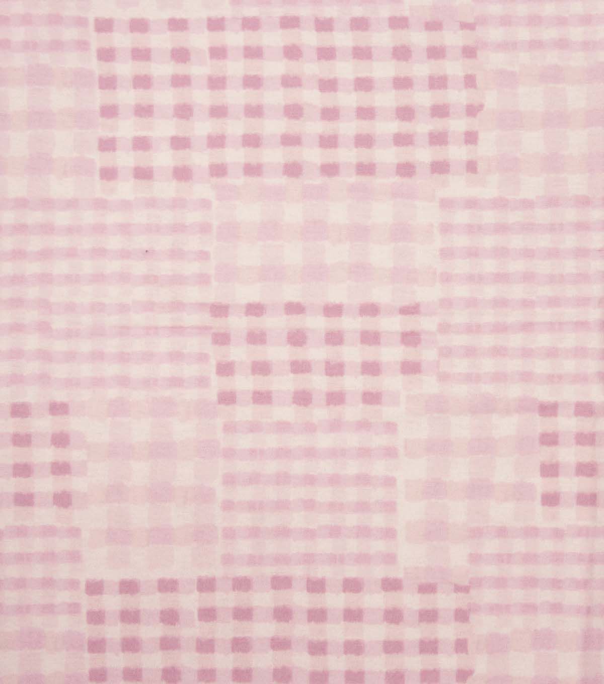 108 Wide Gingham Plaid Flannel Fabric