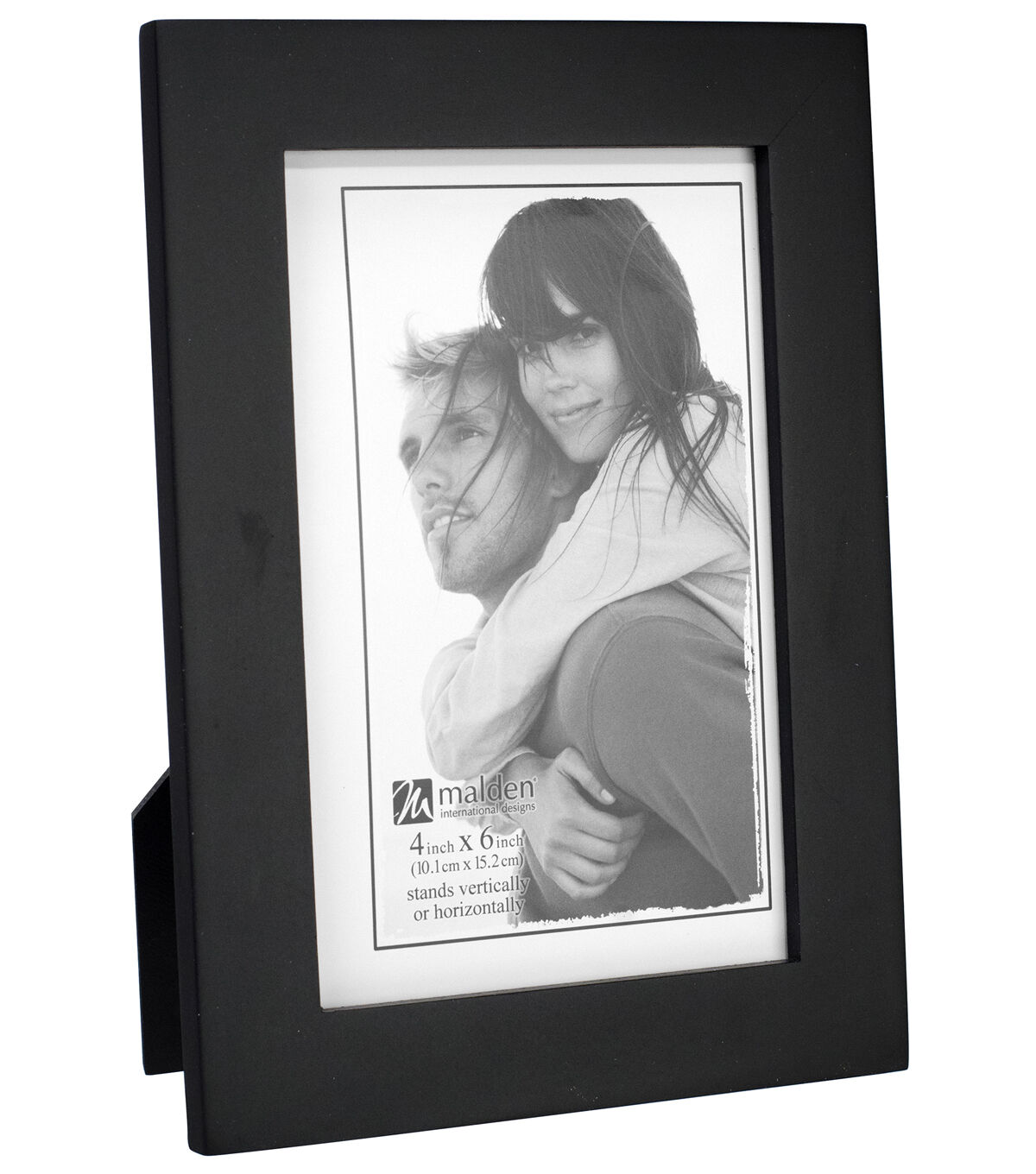 Malden Black Linear Tabletop & Wall Picture Frame