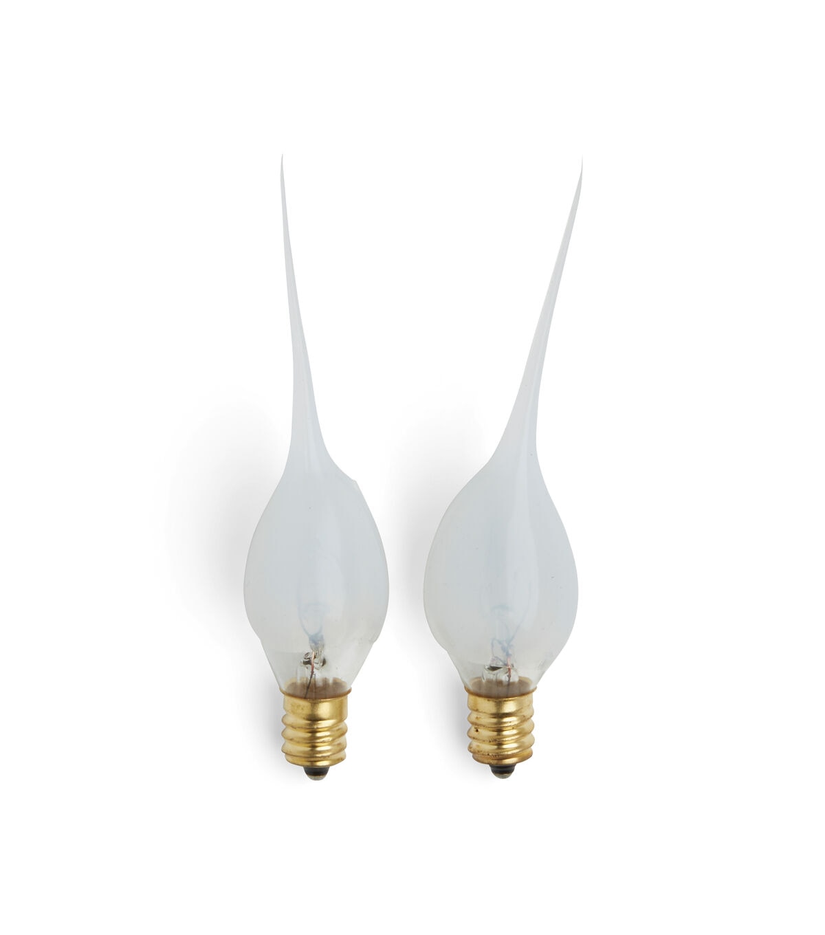 5 Watt White Silicone Flamless Candle Replacement Bulbs 2pk by Hudson 43