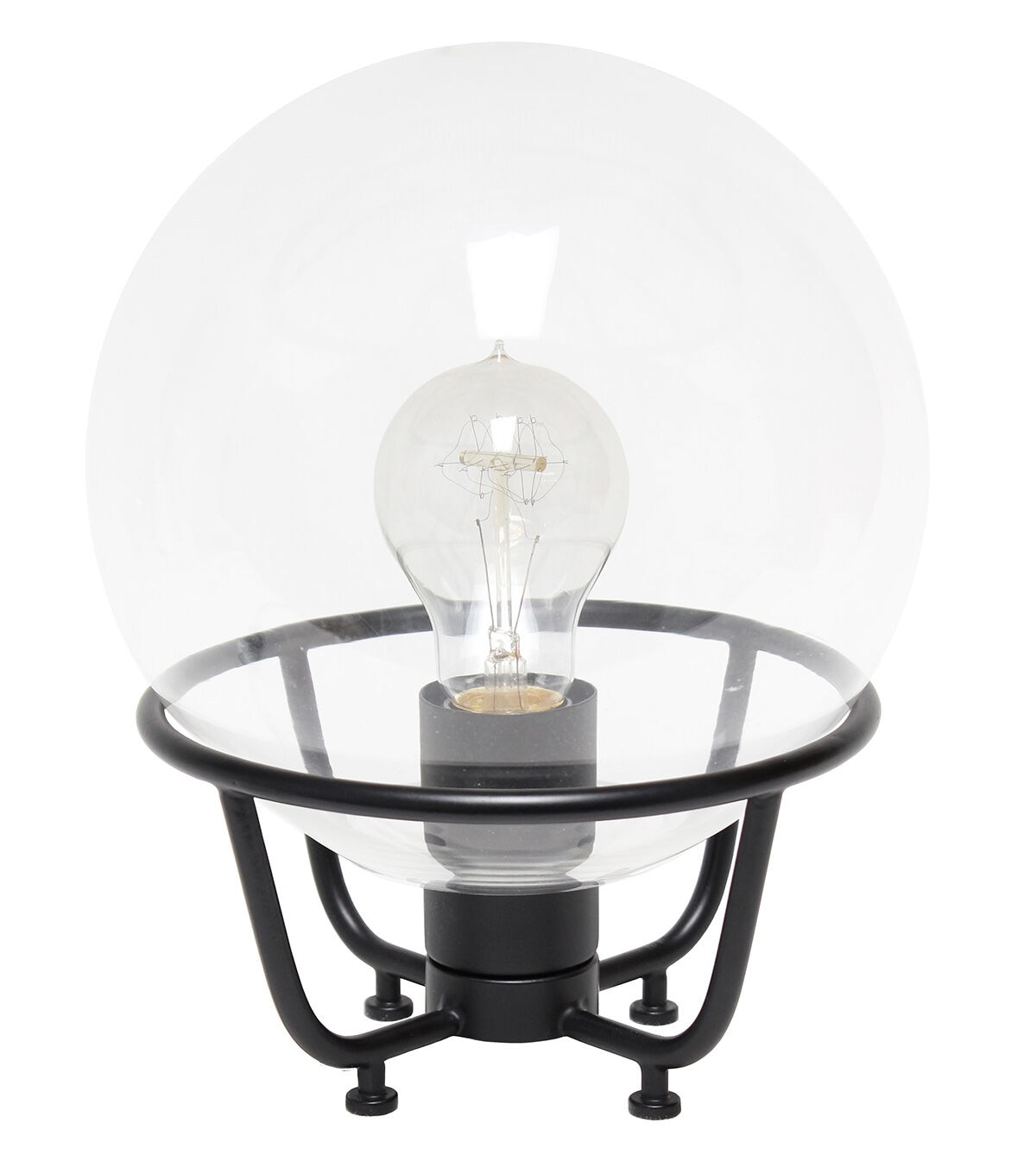 All The Rages Old World Globe Glass Table Lamp