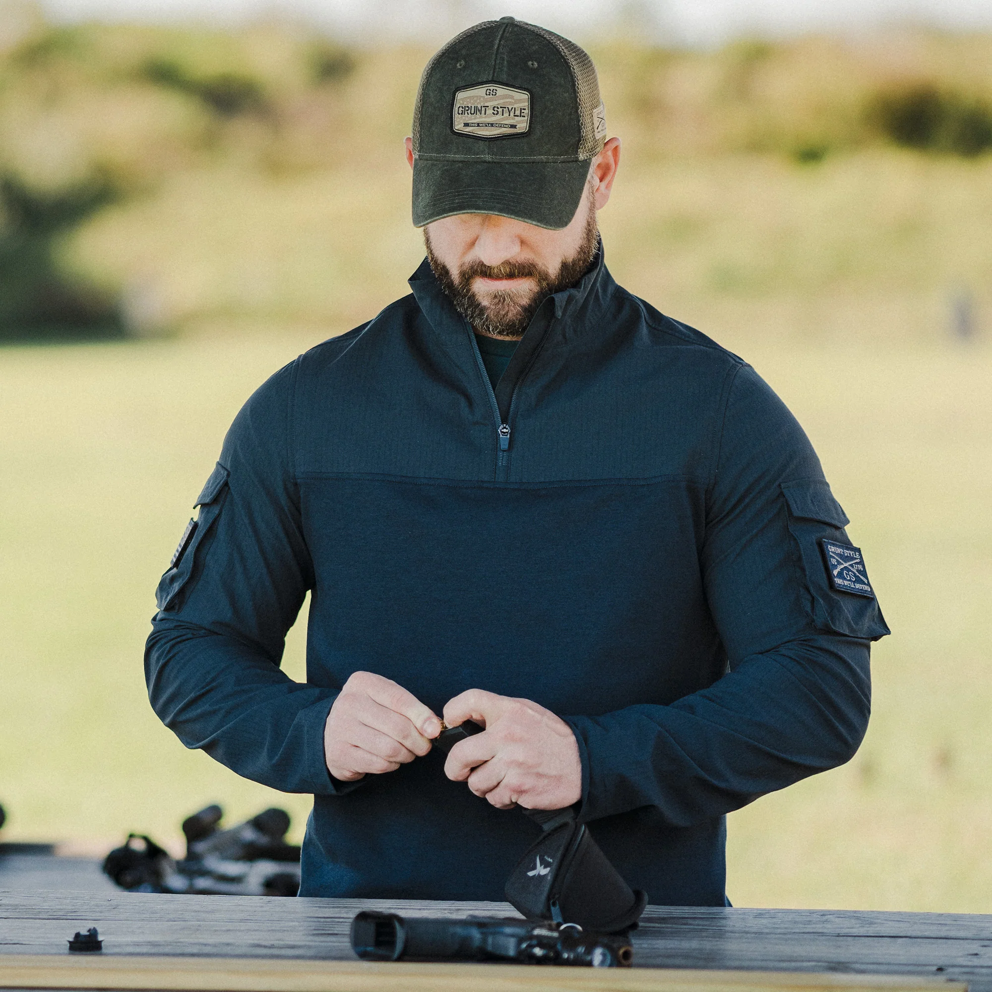 Men's Operator Shirt - Navy