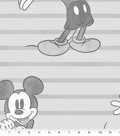 Mickey Drawn Toss Disney Fleece Fabric