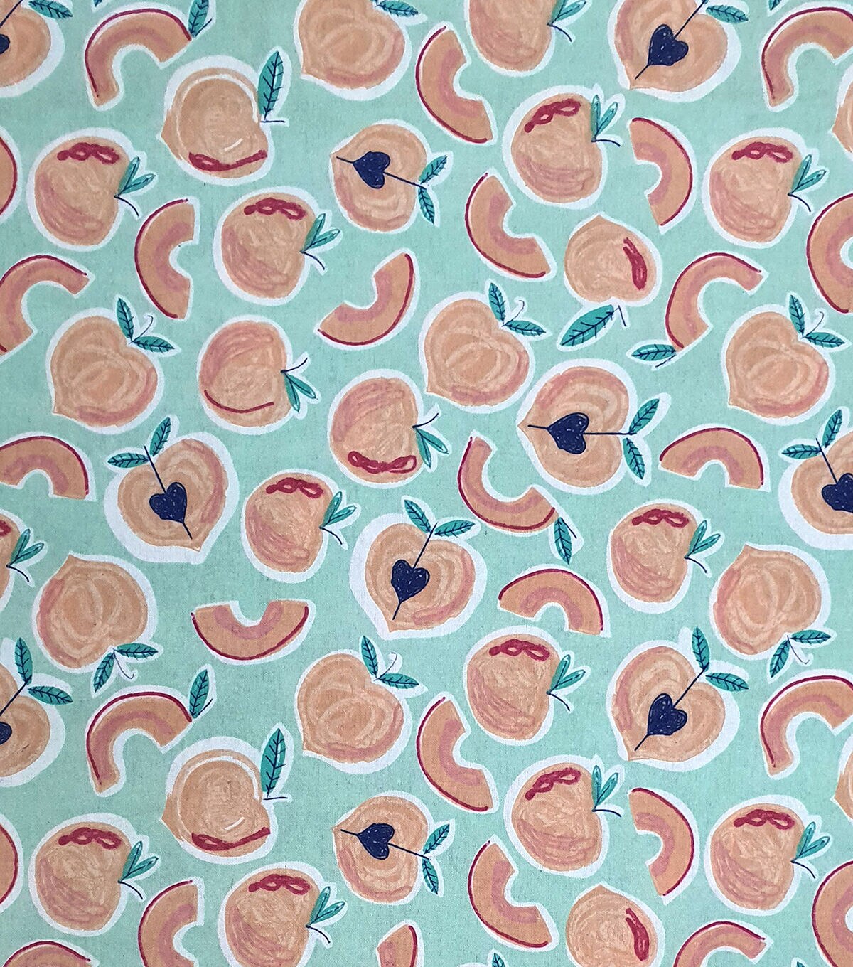 Peaches Super Snuggle Flannel Fabric