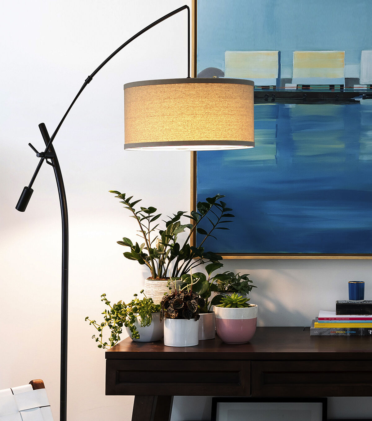 Brightech Grayson LED Floor Lamp - Black