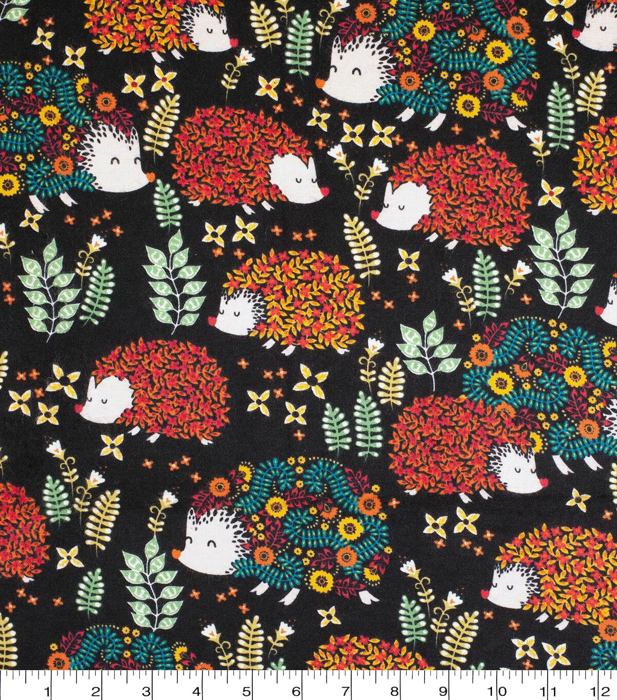 Super Snuggle Flannel Floral Hedgehogs