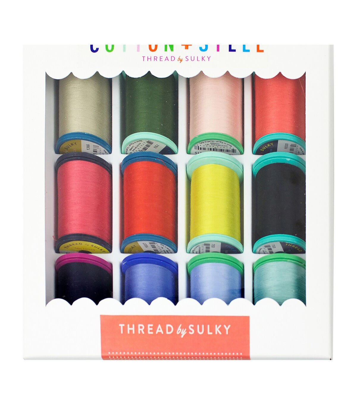 Sulky Cotton + Steel Wildflower 12 pk Threads