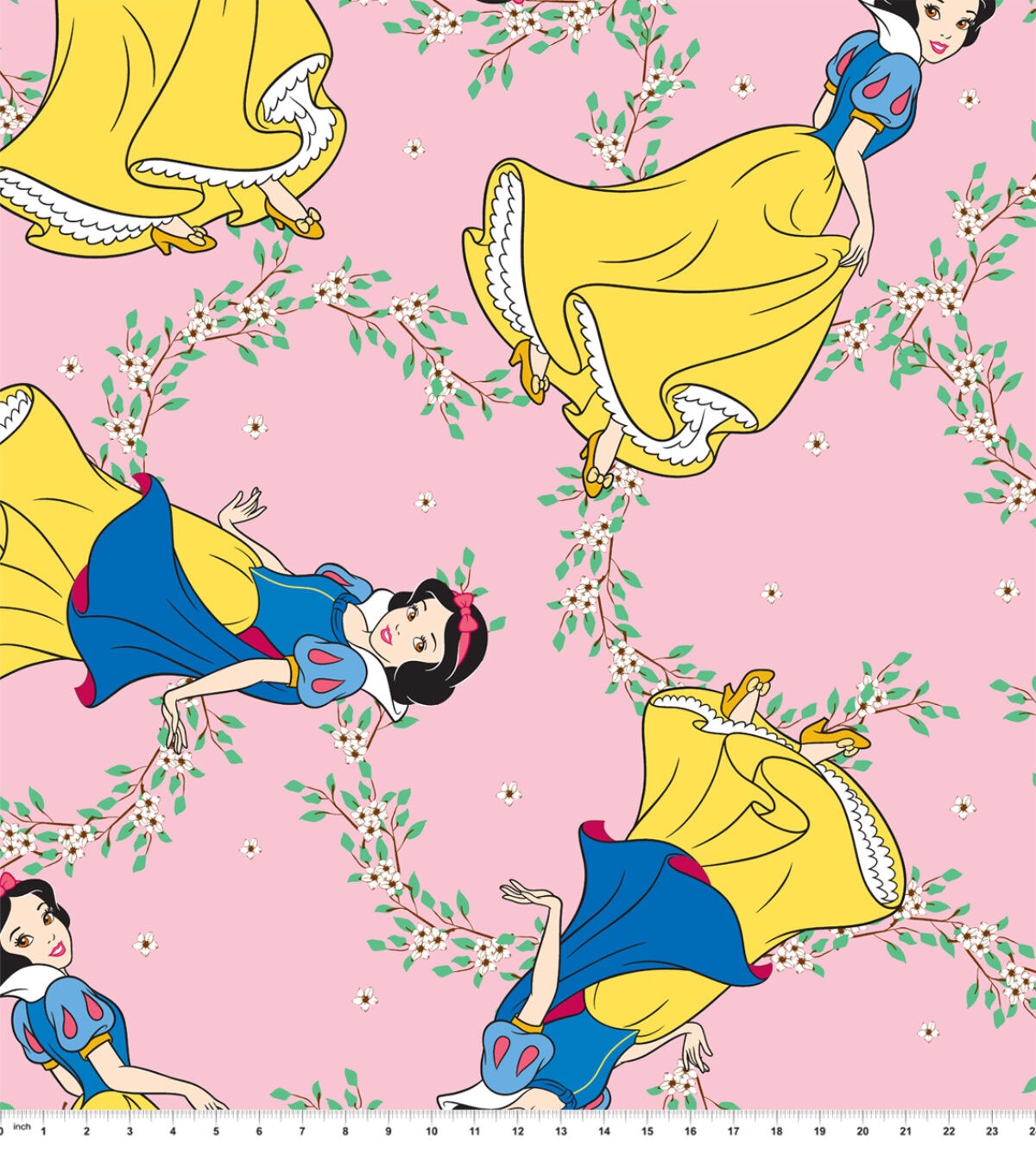 Disney Snow White with Branches Fleece Fabric