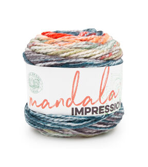 Lion Brand Mandala Impressions 164yds Bulky Acrylic Yarn