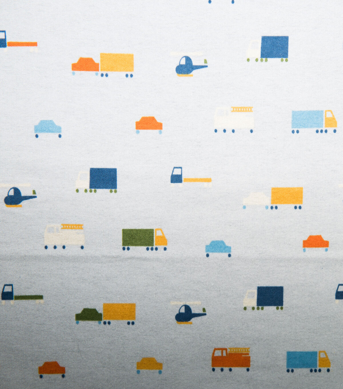 POP! Trucks & Helicoptors Super Snuggle Flannel Fabric