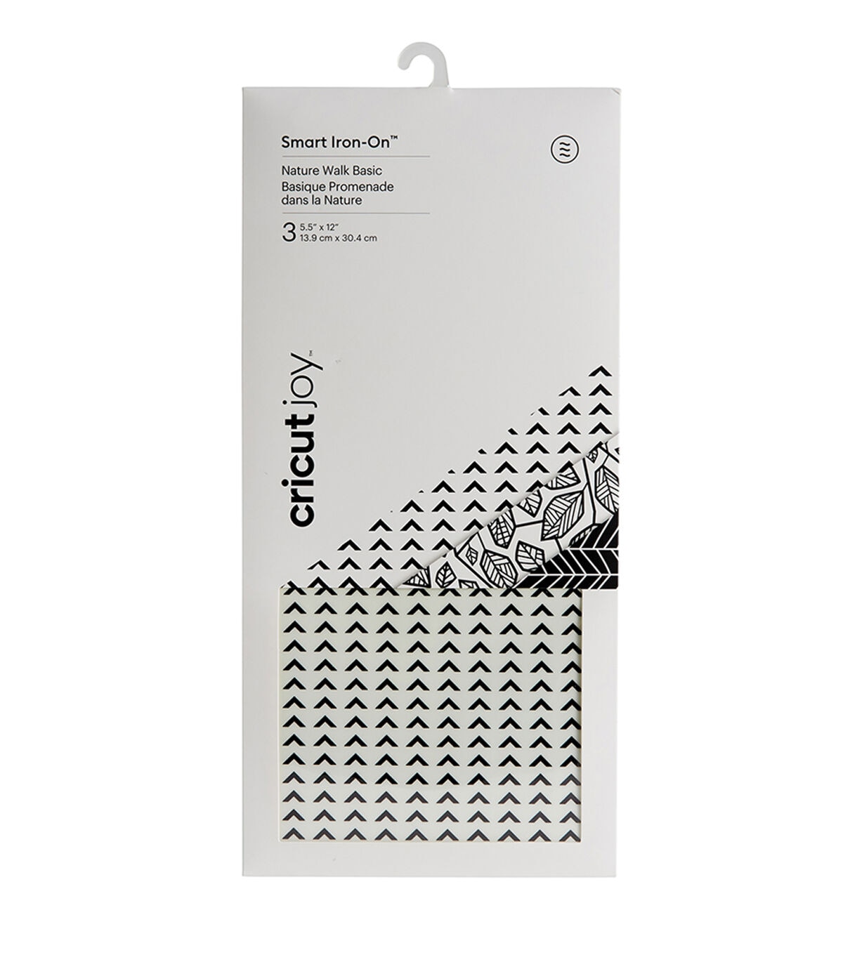 Cricut Joy 5.5 x 12 Black Nature Walk Smart Iron On Samplers 3ct