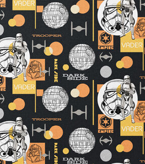 Star Wars Dark Side Vader Cotton Fabric