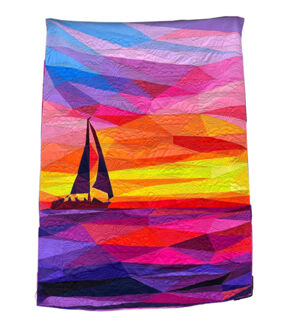 Legit Kits Sail Away Foundation Paper Pieced Quilt Top Kit