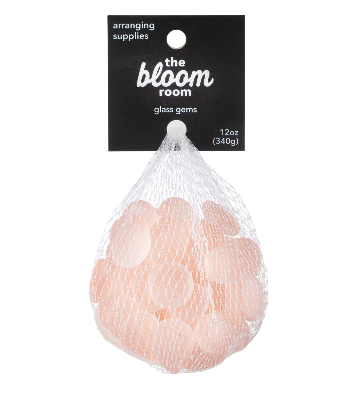 Panacea 12oz Peach Matte Glass Gems