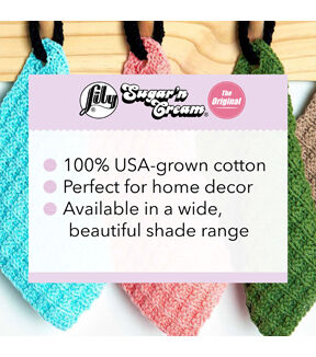 Lily Sugar'n Cream Ombres Super Size 200yds Worsted Cotton Yarn