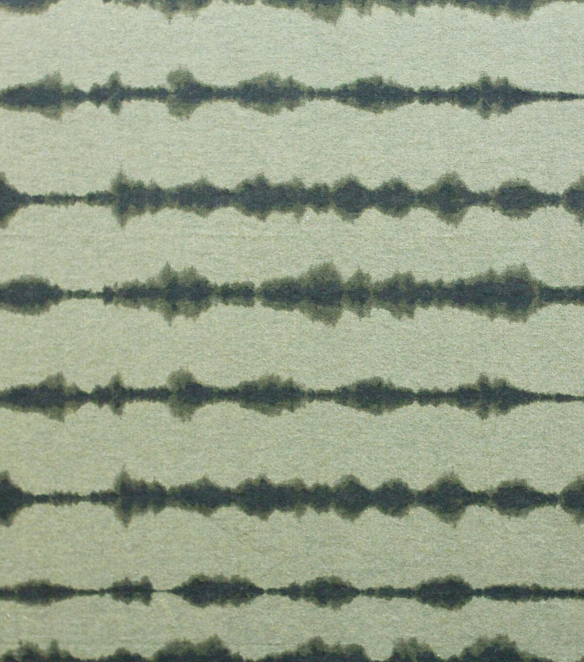 Green Linear Tie Dye Super Snuggle Flannel Fabric