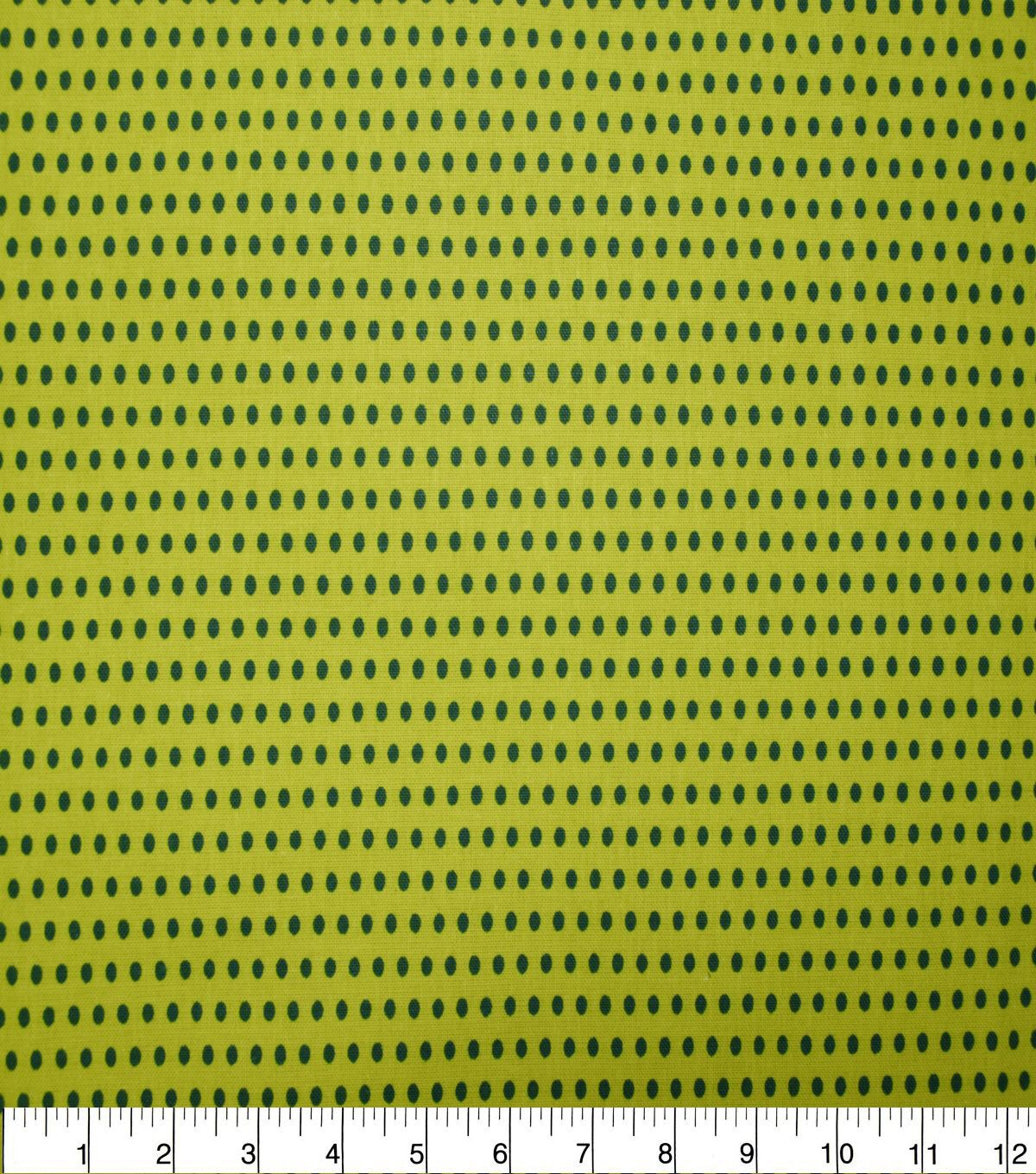 Aspirin Dots on Light Green Quilt Cotton Fabric by Quilter's Showcase