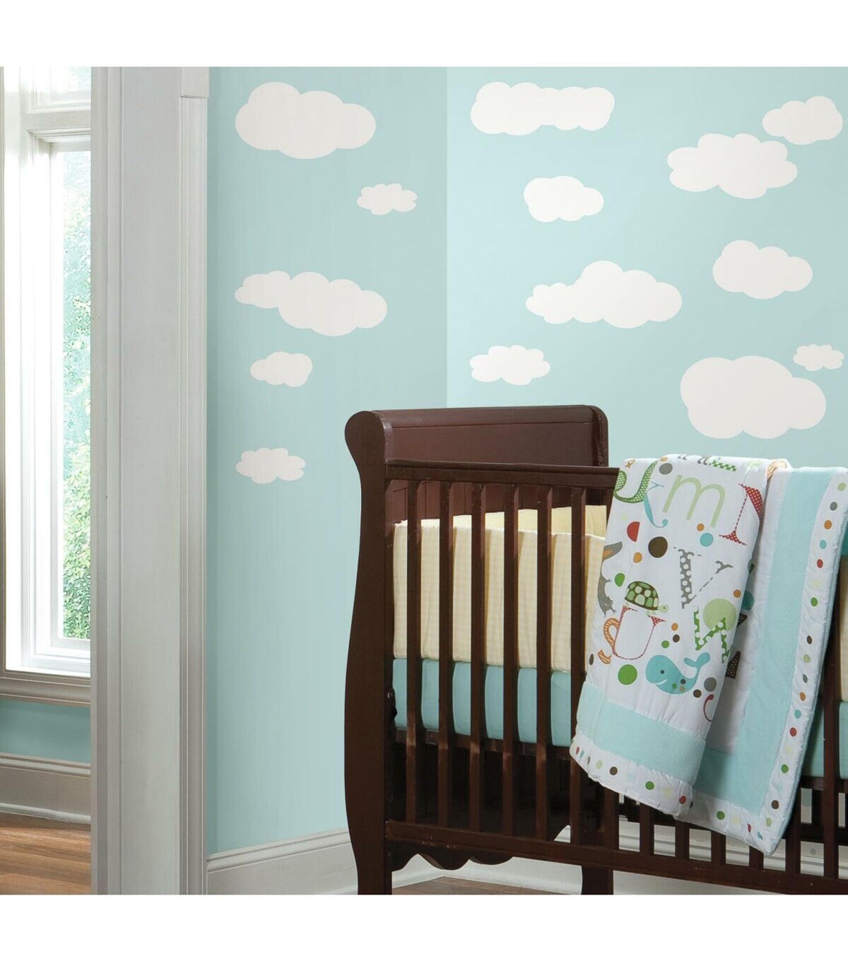 RoomMates Clouds Peel And Stick Wall Decals