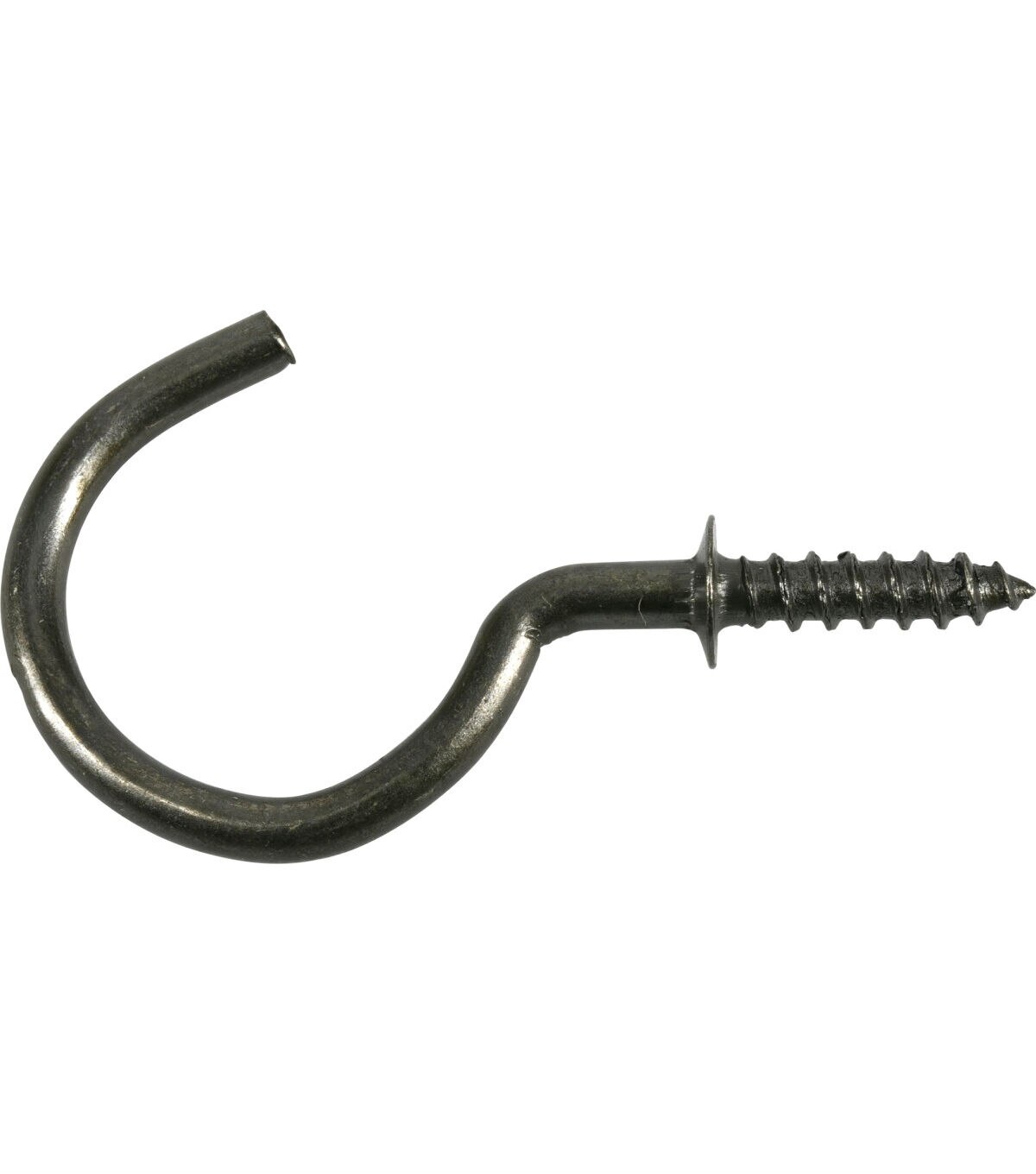 Ook 1 Antique Brass Cup Hooks 3pk