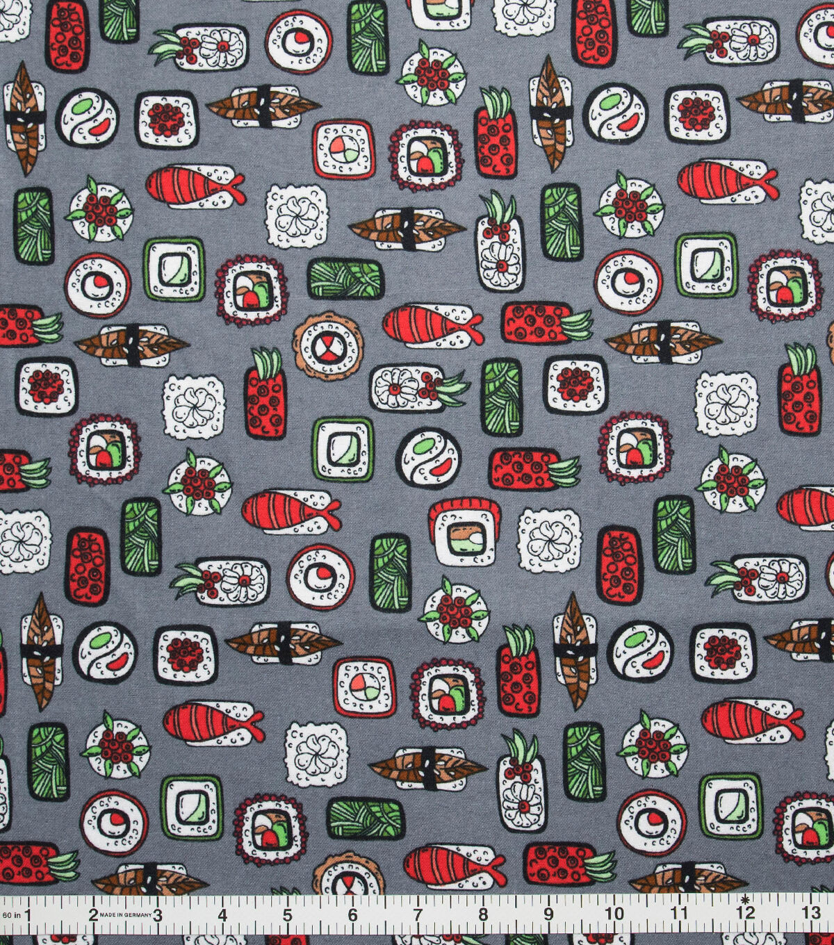 Super Snuggle Sushi Flannel Fabric