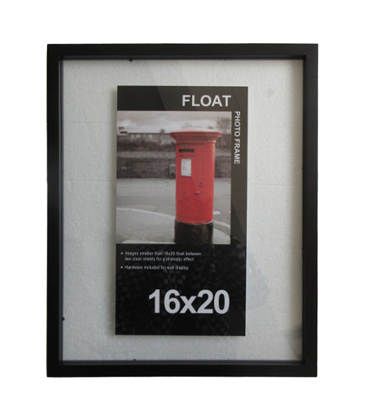 Innovative Creations 16x20 Black Wood Float Photo Frame